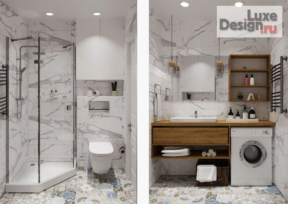 Дизайн интерьера ванной "Дизайн санузла" (фото 1)