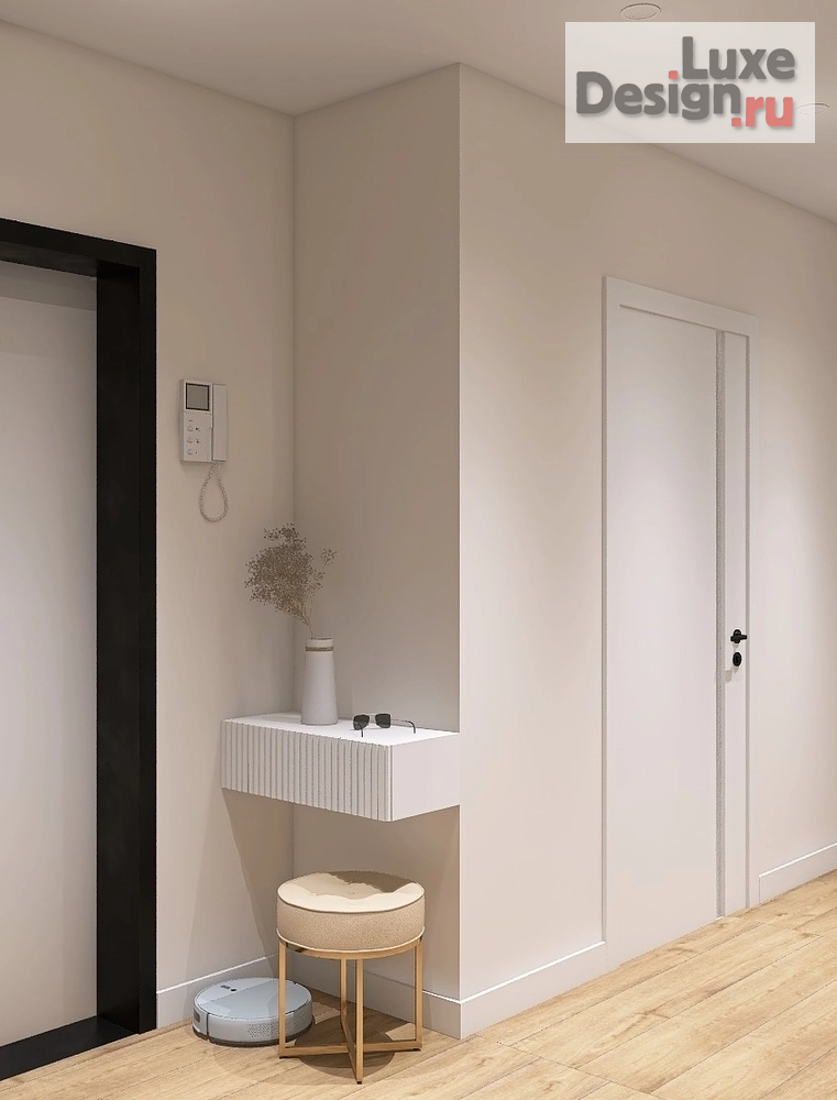 Дизайн интерьера трехкомнатной квартиры "Евро трешка" (фото 8)