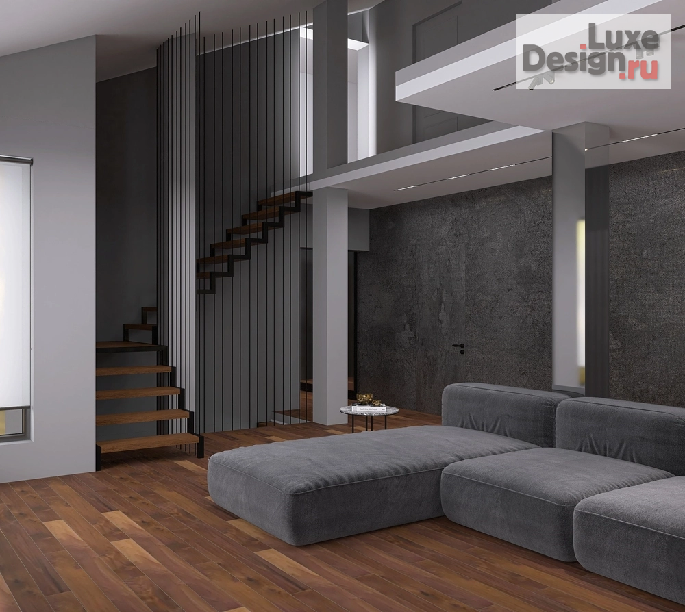 Дизайн интерьера частного дома "Дизайн проект в стиле Лофт" (фото 12)