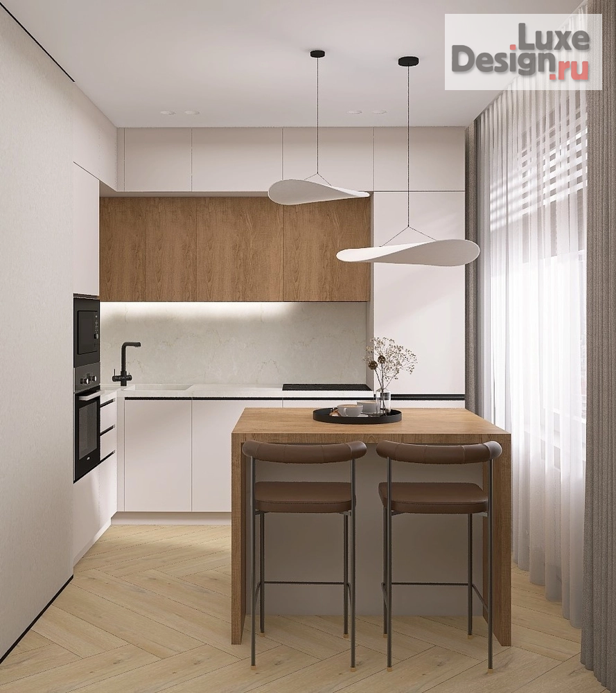 Дизайн интерьера двухкомнатной квартиры "Дизайн проект в современном стиле" (фото 3)