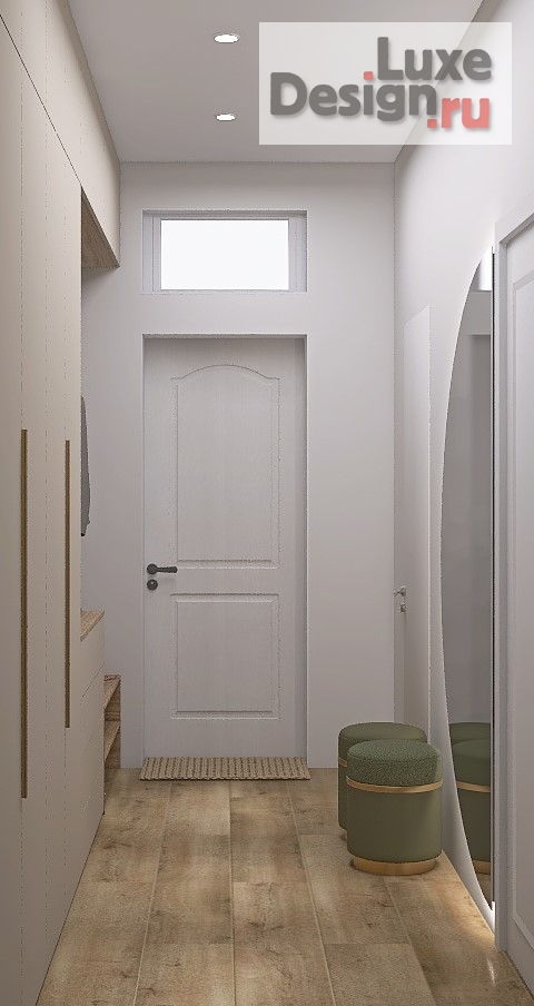 Дизайн интерьера двухкомнатной квартиры "Интерьер в стиле джапанди" (фото 16)