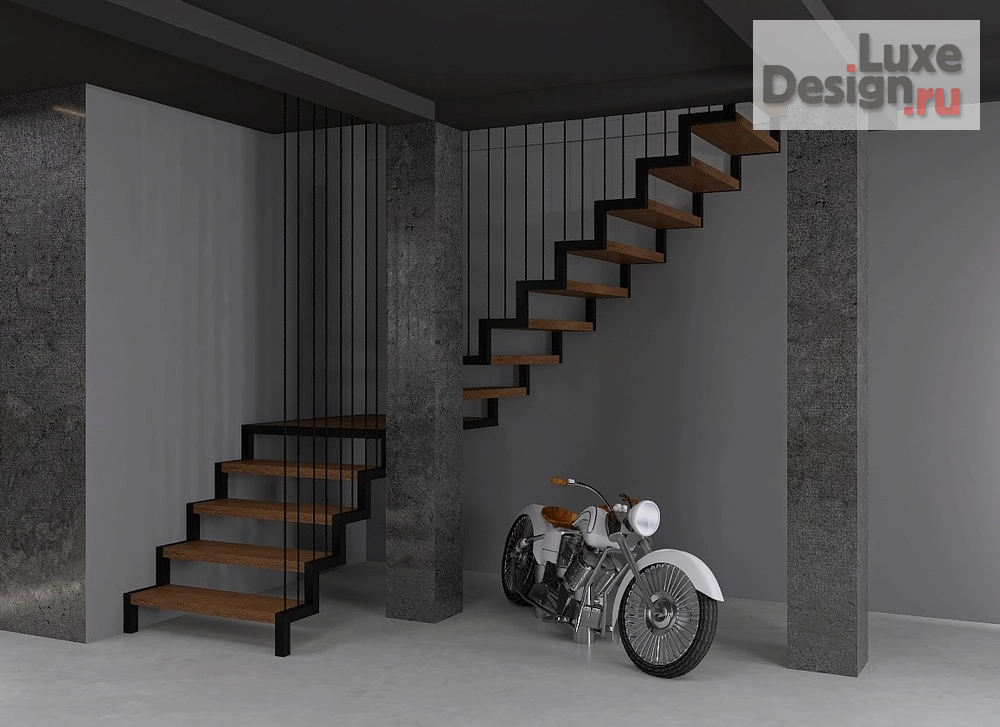 Дизайн интерьера частного дома "Дизайн проект в стиле Лофт" (фото 26)