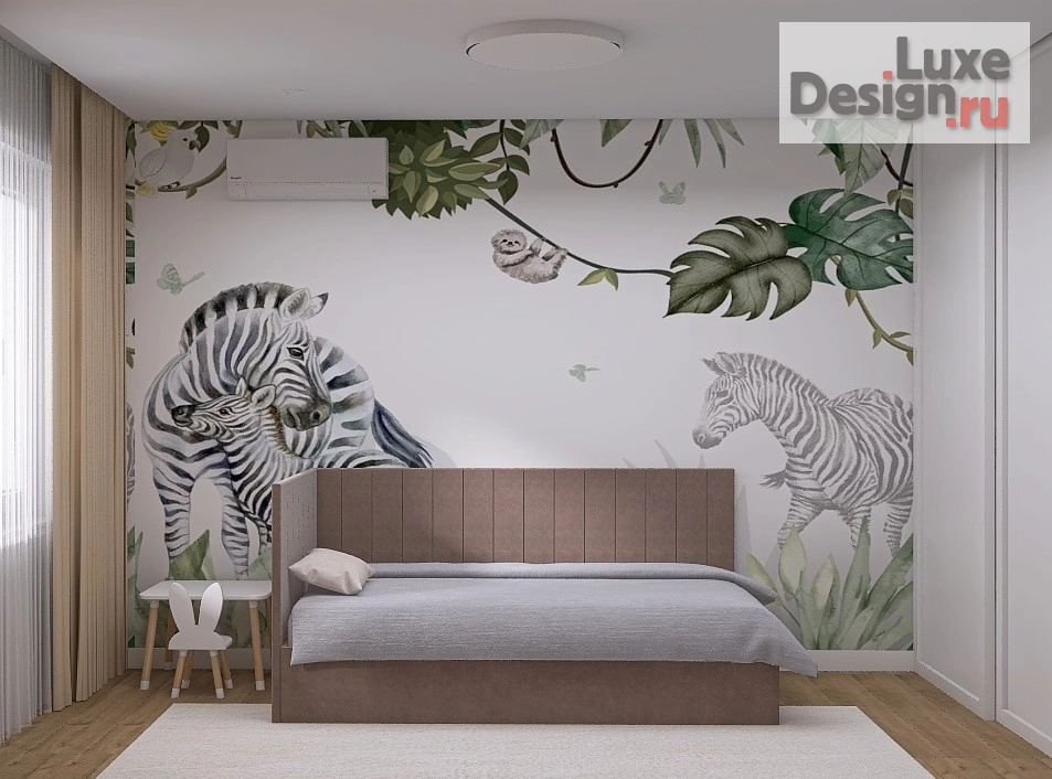 Дизайн интерьера трехкомнатной квартиры "Евро трешка" (фото 2)