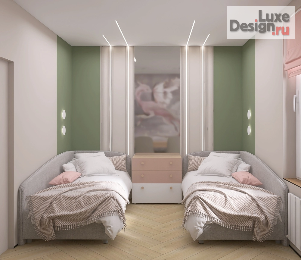 Дизайн интерьера двухкомнатной квартиры "Дизайн проект в современном стиле" (фото 9)