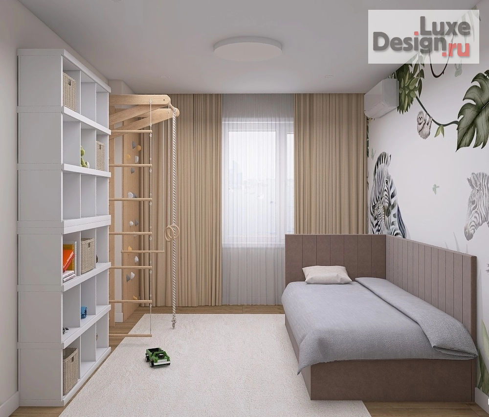 Дизайн интерьера трехкомнатной квартиры "Евро трешка" (фото 3)