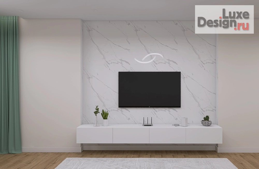 Дизайн интерьера трехкомнатной квартиры "Евро трешка" (фото 5)