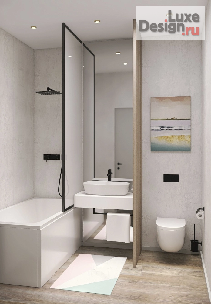 Дизайн интерьера двухкомнатной квартиры "Дизайн евро двушки" (фото 6)