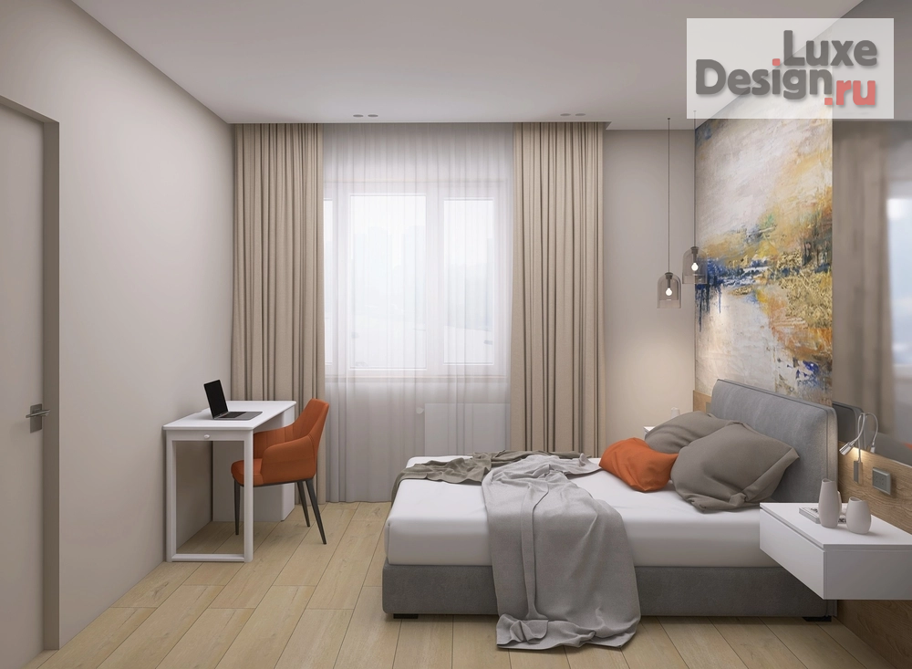 Дизайн интерьера двухкомнатной квартиры "Дизайн проект двушки" (фото 5)